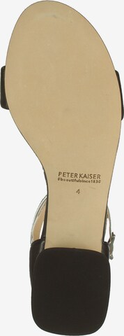 PETER KAISER Riemensandale in Schwarz