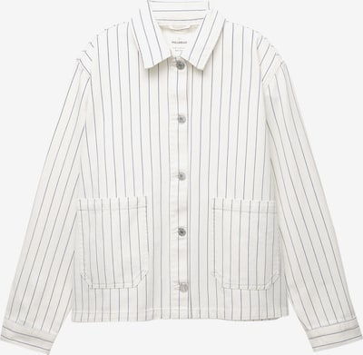 Pull&Bear Prijelazna jakna u crno plava / tamno plava / bijela, Pregled proizvoda