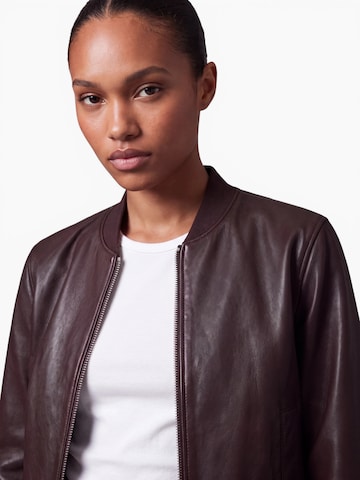 AllSaints - Chaqueta de entretiempo 'ORTEN' en rojo