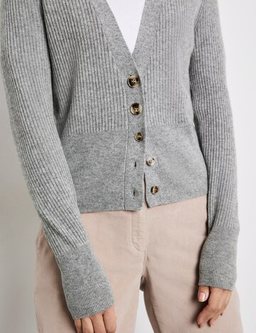 GERRY WEBER Knit cardigan in Grey