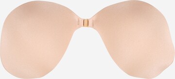 Hunkemöller regular BH-tilbehør i beige: forside