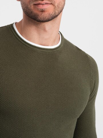 Pullover di Ombre in verde