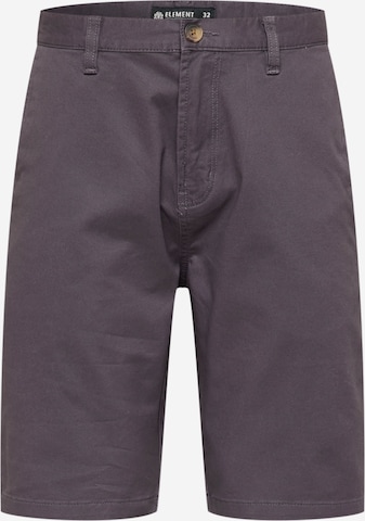 ELEMENT Chino Pants 'HOWLAND' in Grey: front