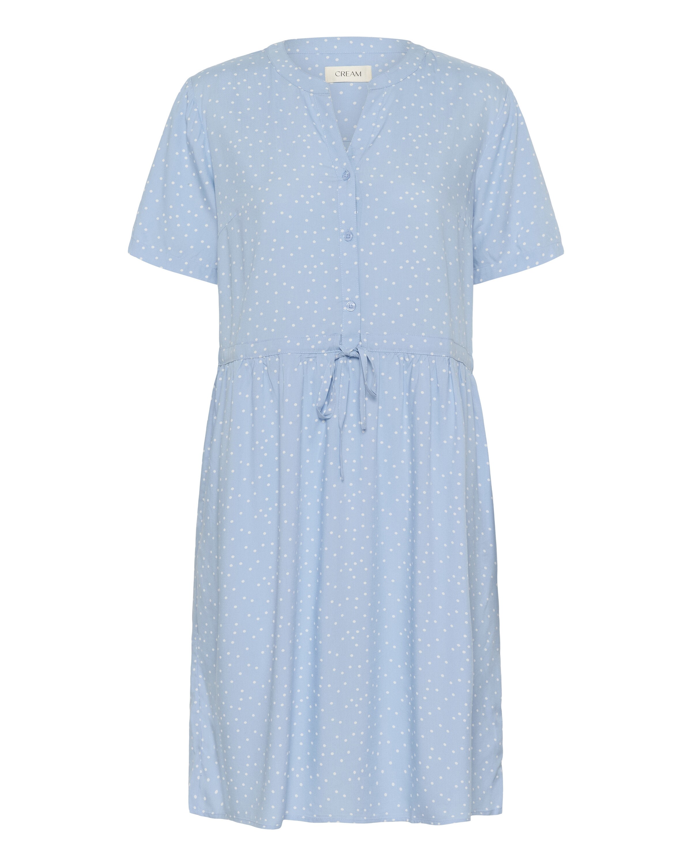 Cream Kjole i blå: forside