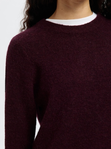 SELECTED Sweater 'SLFLULU' in Purple