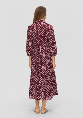 Robe-chemise s.Oliver BLACK LABEL en rouge