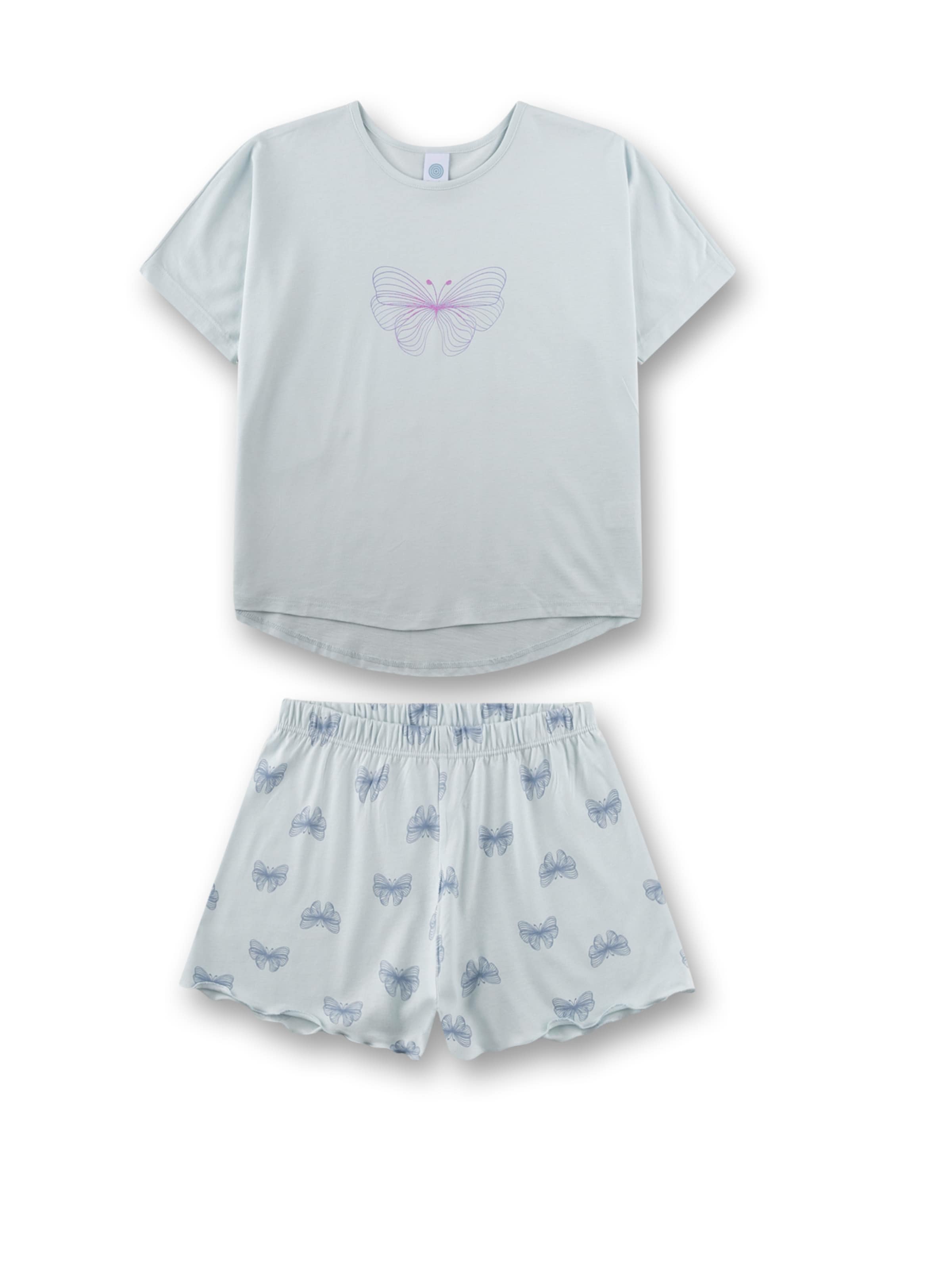 Sanetta Pajamas in Blue: front