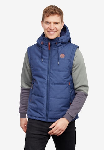 Lakeville Mountain Sportbodywarmer 'Tugela' in Blauw: voorkant