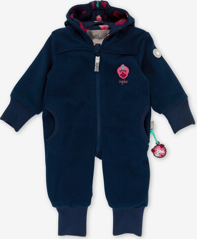 SIGIKID Dungarees 'HAPPY DOGS' in marine blue / Green / Pink, Item view