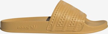 ADIDAS ORIGINALS Muiltjes 'Adilette' in Beige