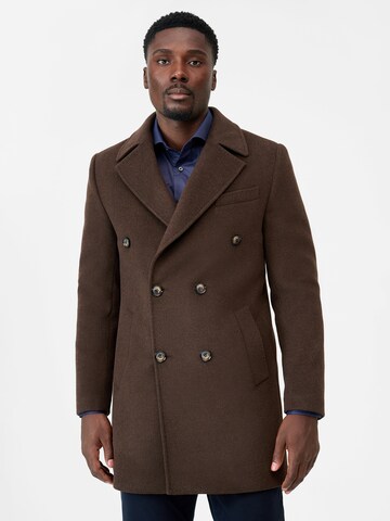 Manteau d’hiver 'Giorgio' RICANO en marron : devant