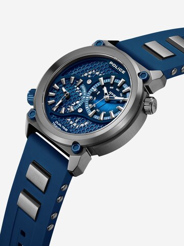 POLICE Analoguhr 'Boa' in Blau