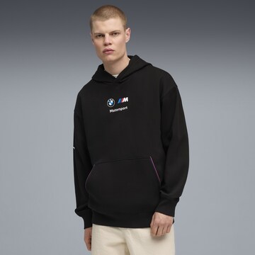 Sweat-shirt 'BMW M Motorsport Essentials' PUMA en noir : devant