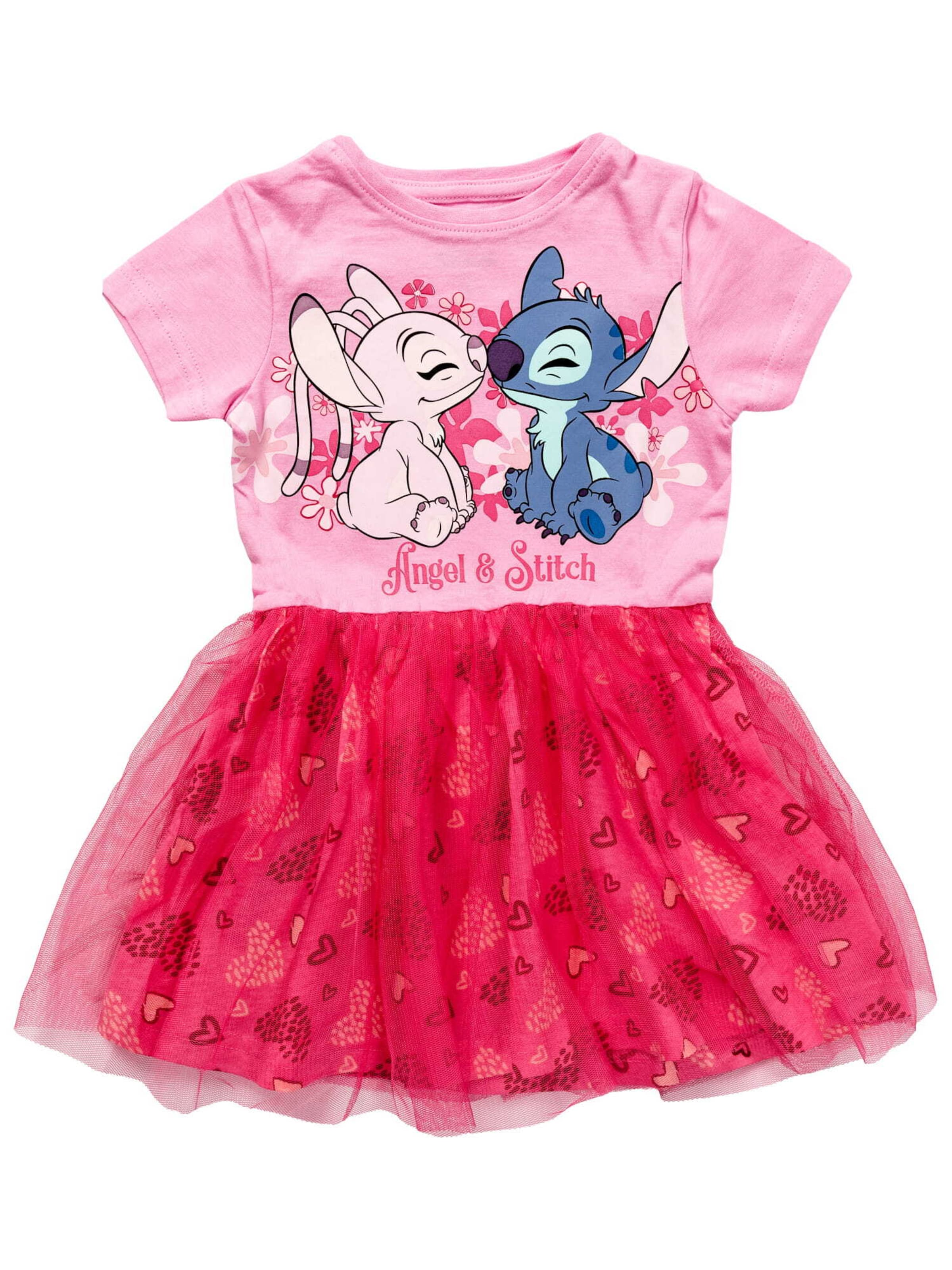 DISNEY Dress 'Lilo & Stitch' in Pink: front