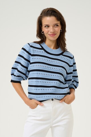 Kaffe Sweater 'KAevelyn' in Blue: front
