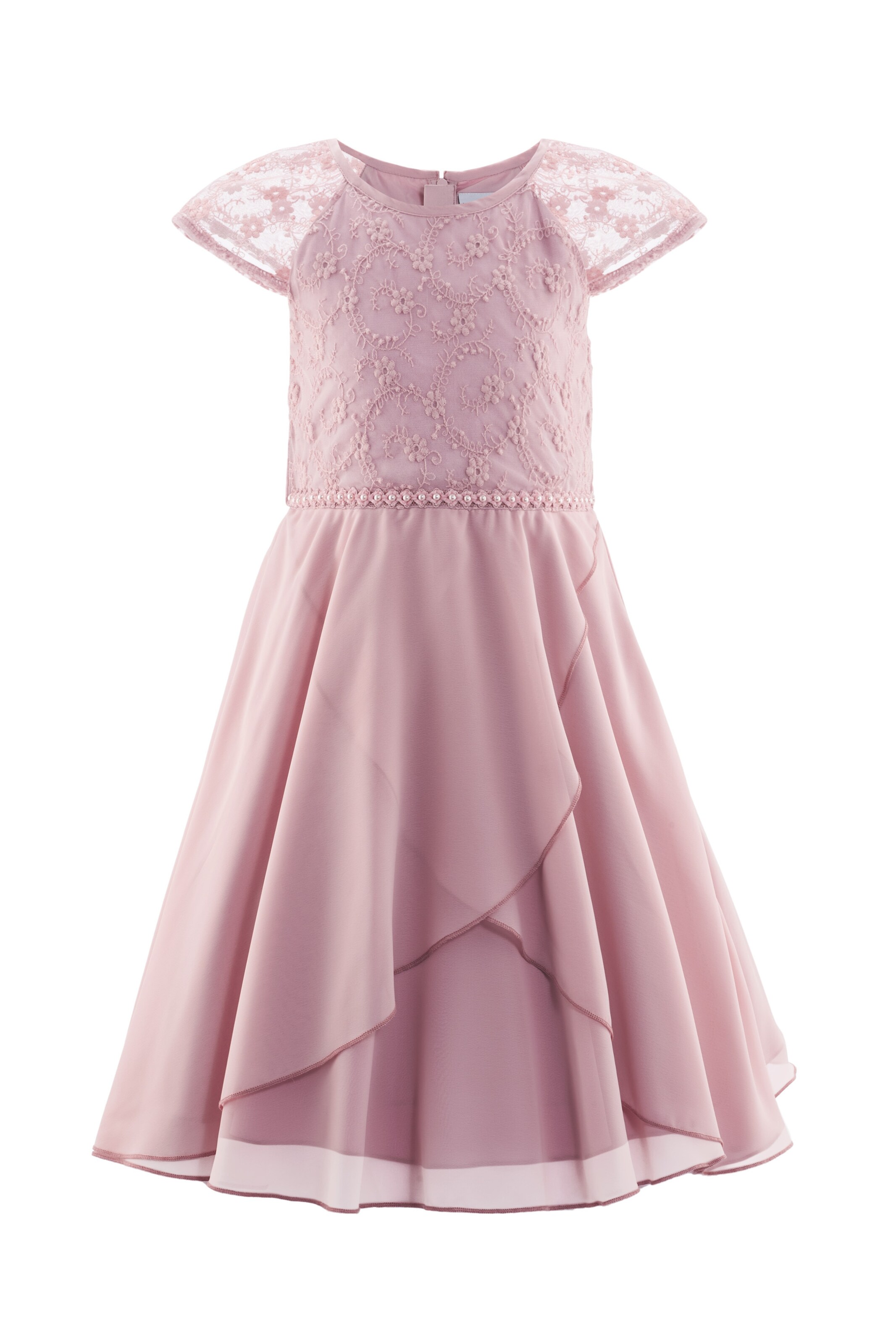 happy girls Sukienka w kolorze różowy: przód