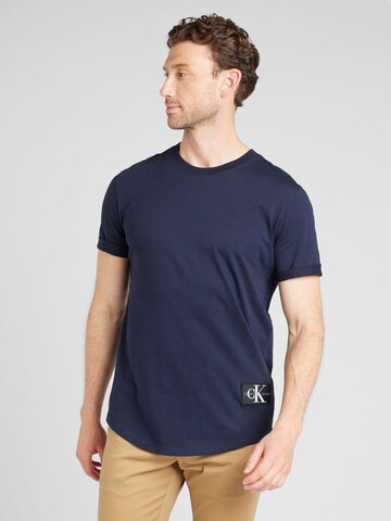 Calvin Klein Jeans Shirt in Blue: front
