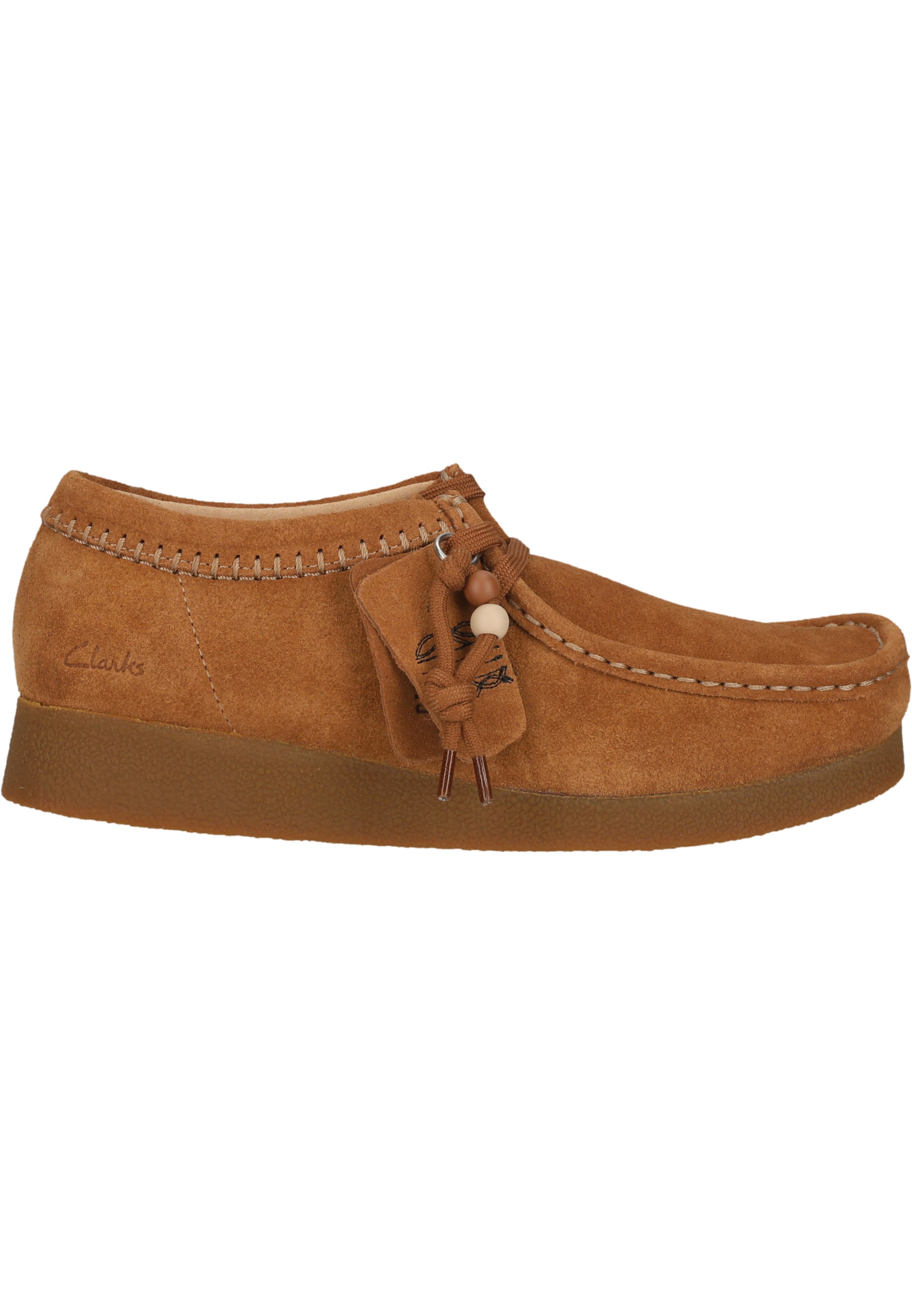 CLARKS Mokassin 'WallabeeEVOSh' in Braun