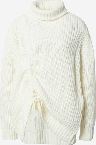 Oval Square Pullover 'Above' in Beige: predná strana