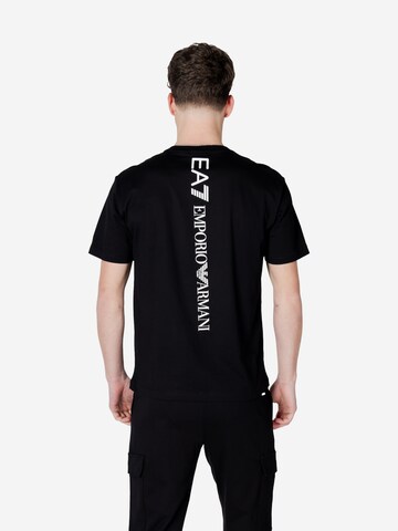 Maglietta '7M000567 AF10375' di EA7 Emporio Armani in nero: frontale