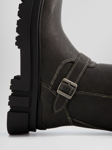 Bottes Bershka en noir