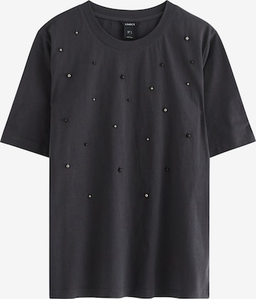 juoda Lindex Marškinėliai 'Juline': priekis