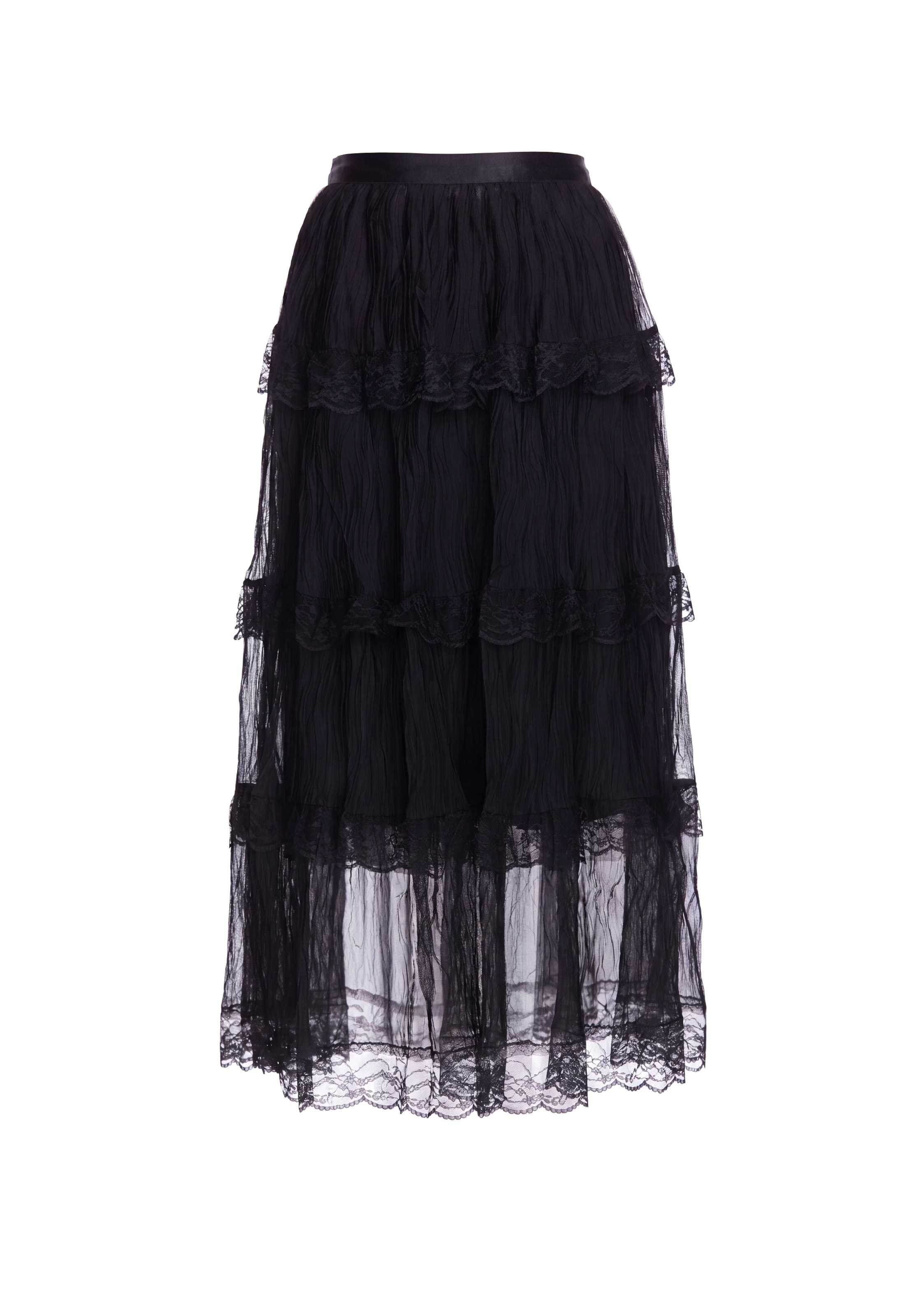 usha BLACK LABEL Skirt in 36 in Black, Item view