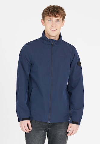 Whistler Outdoorjas 'Kanone' in Blauw: voorkant