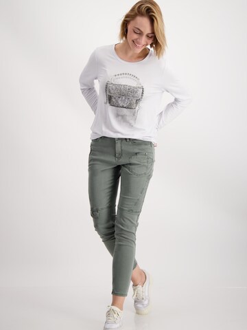 Coupe slim Pantalon monari en vert