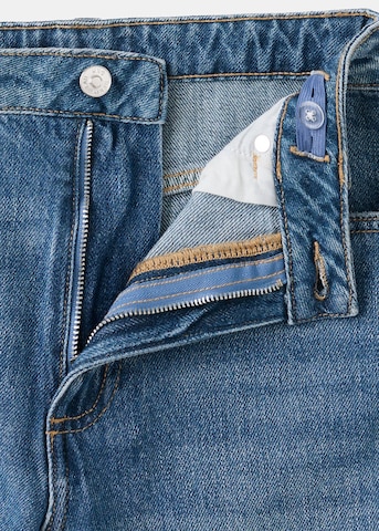 MANGO KIDS Loosefit Džíny 'WIDEBOY' – modrá