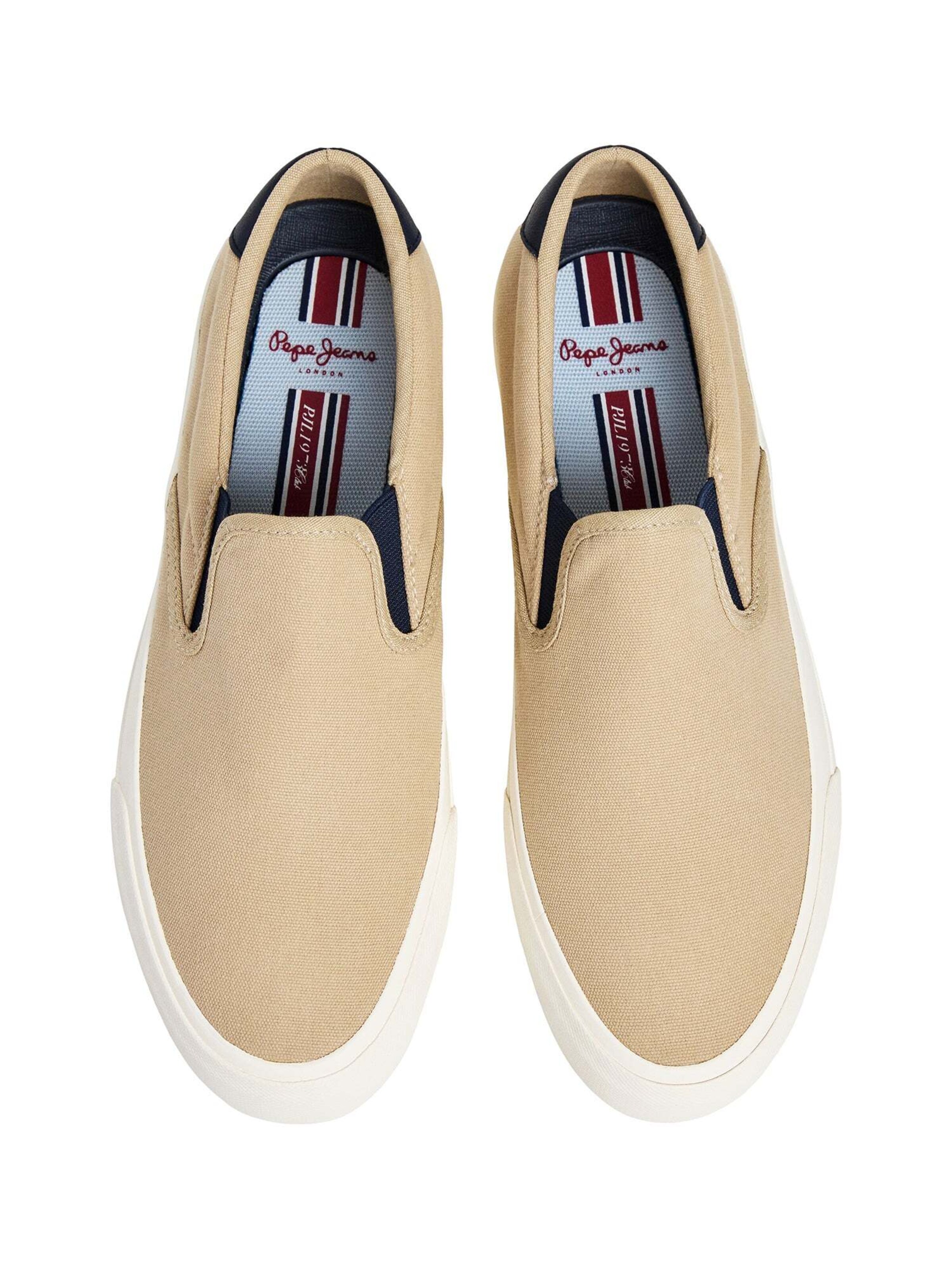 Pepe Jeans Slip-on 'Taylor West' in Beige