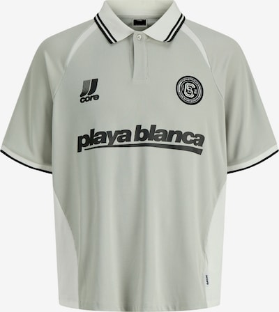 Jack & Jones Junior Paita 'Club Ribbed Football' koossa 140 värissä vaaleanharmaa / minttu / musta, Tuotenäkymä