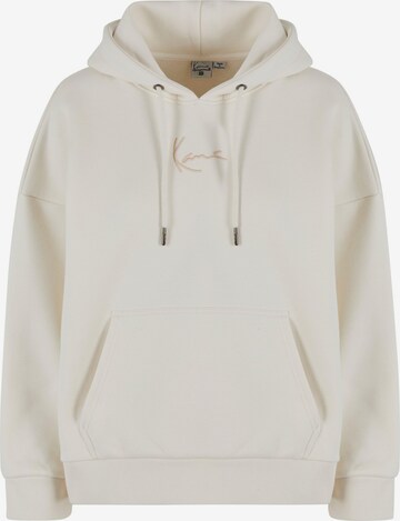 Sweat-shirt Karl Kani en blanc : devant