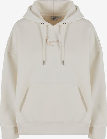 Sweat-shirt Karl Kani en blanc : devant