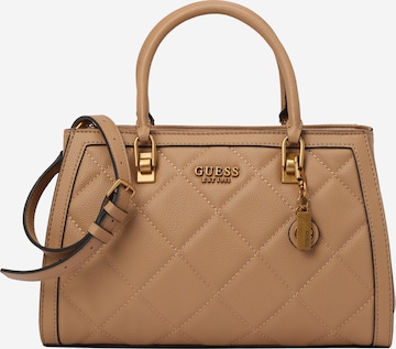 GUESS Handbag 'Abey' in Brown: front