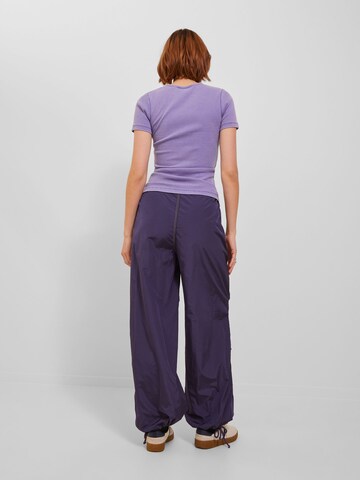JJXX Loose fit Cargo Pants 'Sally' in Purple
