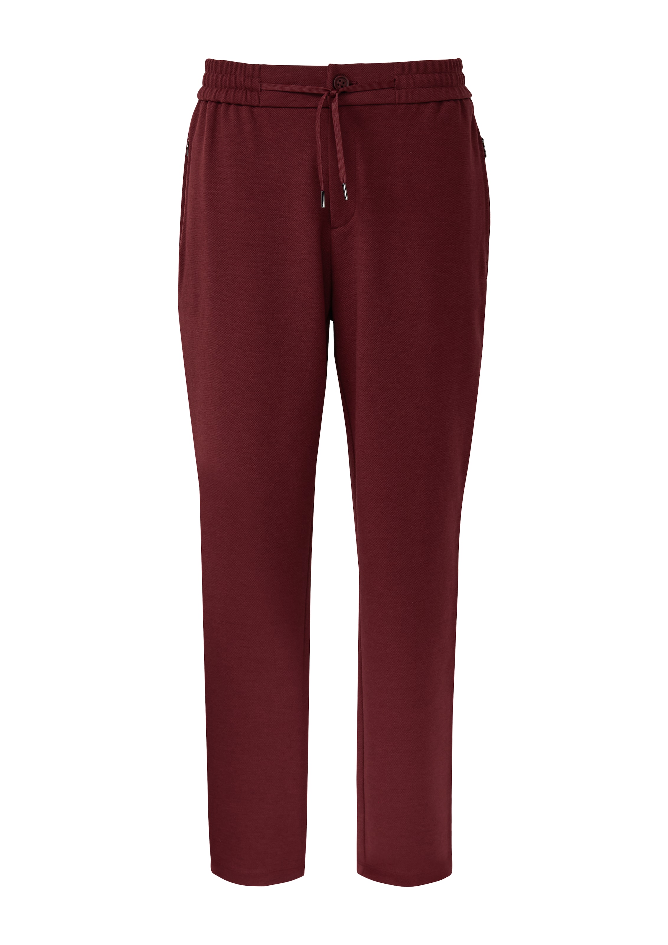 s.Oliver Tapered Pants in Red: front