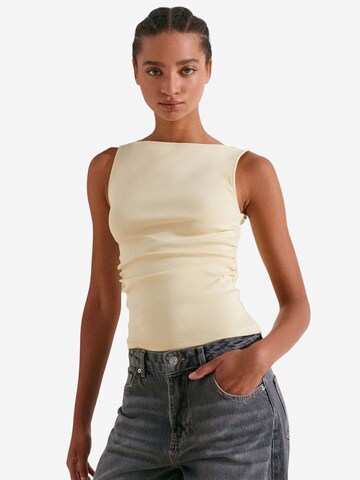 Dilvin Blouse 'Blusen' in Beige: front
