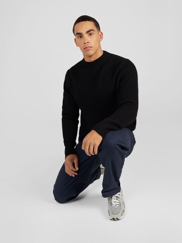 G-Star RAW Sweter 'Essential' w kolorze czarny