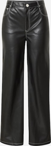 Loosefit Pantalon 'Betty' VIERVIER en noir : devant