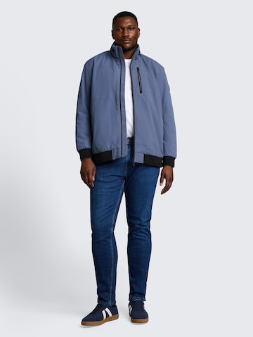 TOM TAILOR Men + Jacke in Blau