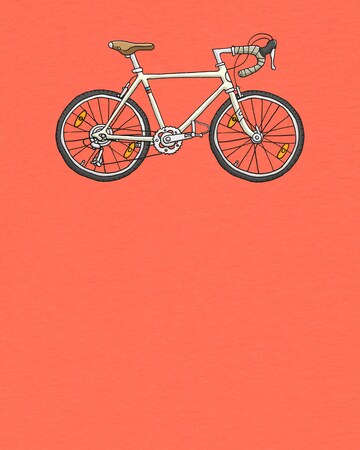 watabout.kids Shirt 'Doodle Bike' in Oranje