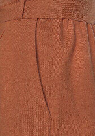 LASCANA Wide Leg Hose in Orange