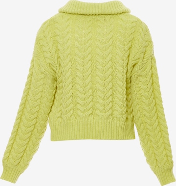 Cardigan MYMO en vert