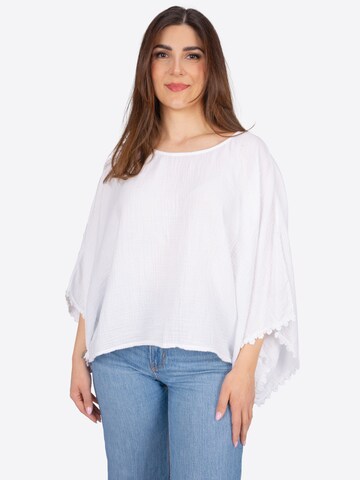 Seasons of April Blouse 'Mathilda' in White: front