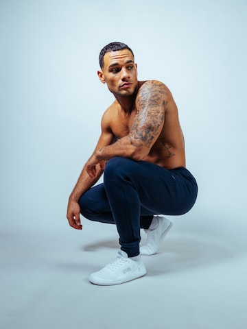 Lifters Slimfit Sporthose 'Performance Gym Jogger' in Blau