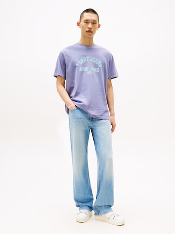 mėlyna Tommy Jeans Marškinėliai