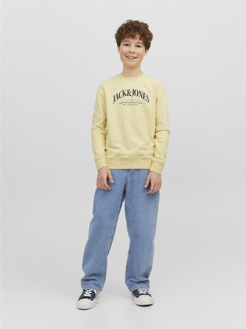 Sweat Jack & Jones Junior en jaune