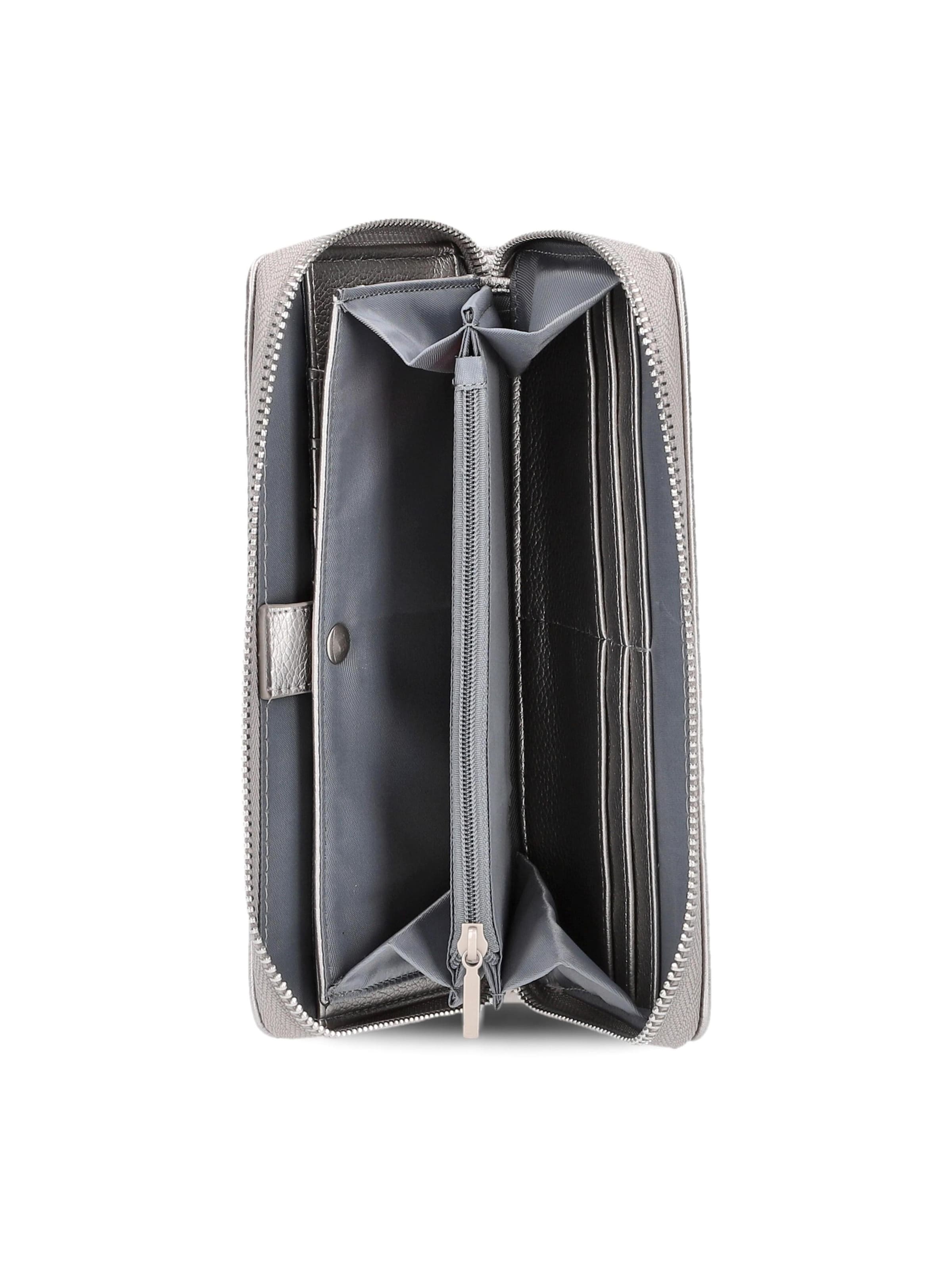 ZWEI - Cartera 'MADEMOISELLE.M MW2' en plata