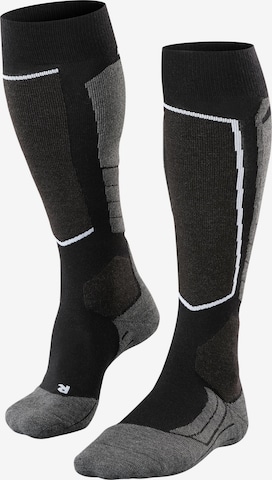 FALKE Athletic Socks 'SK2' in Black: front